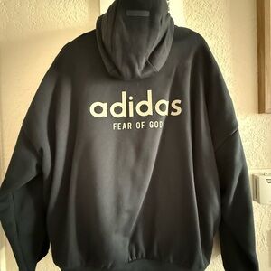 Fear of God Athletics x adidas Heavy Fleece Hoodie in Black